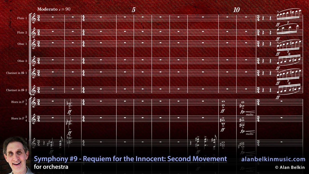 Symphony # 9 (Requiem for the Innocent) - 2nd movement
