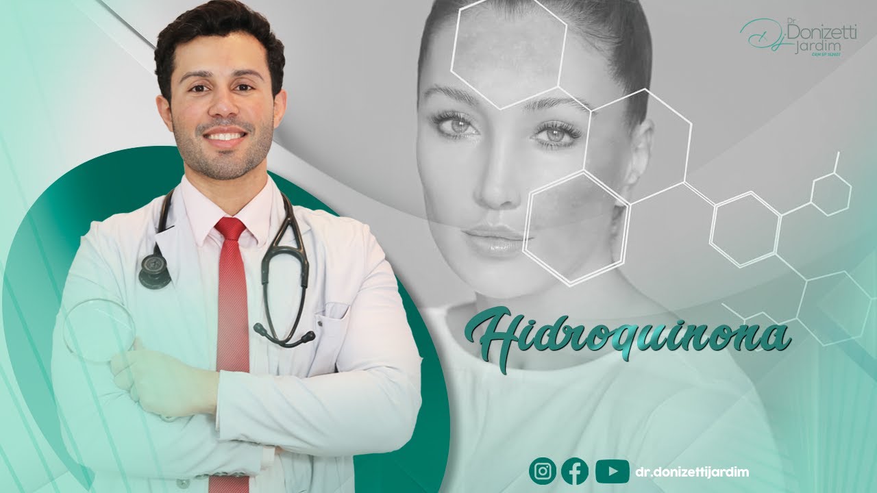HIDROQUINONA! Como UTILIZAR esse CLAREADOR de manchas? - Dr. Donizetti Jardim
