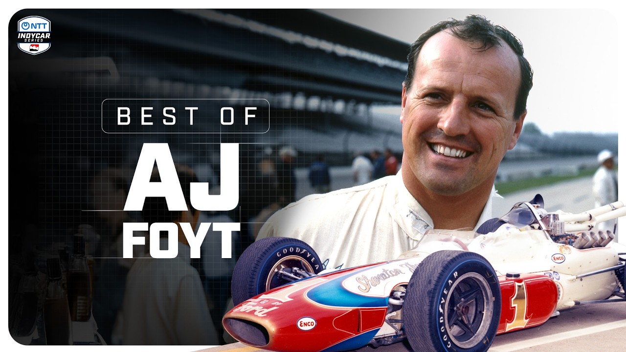 40 Minutes of AJ Foyt's ICONIC Indy 500 Moments | INDYCAR SERIES