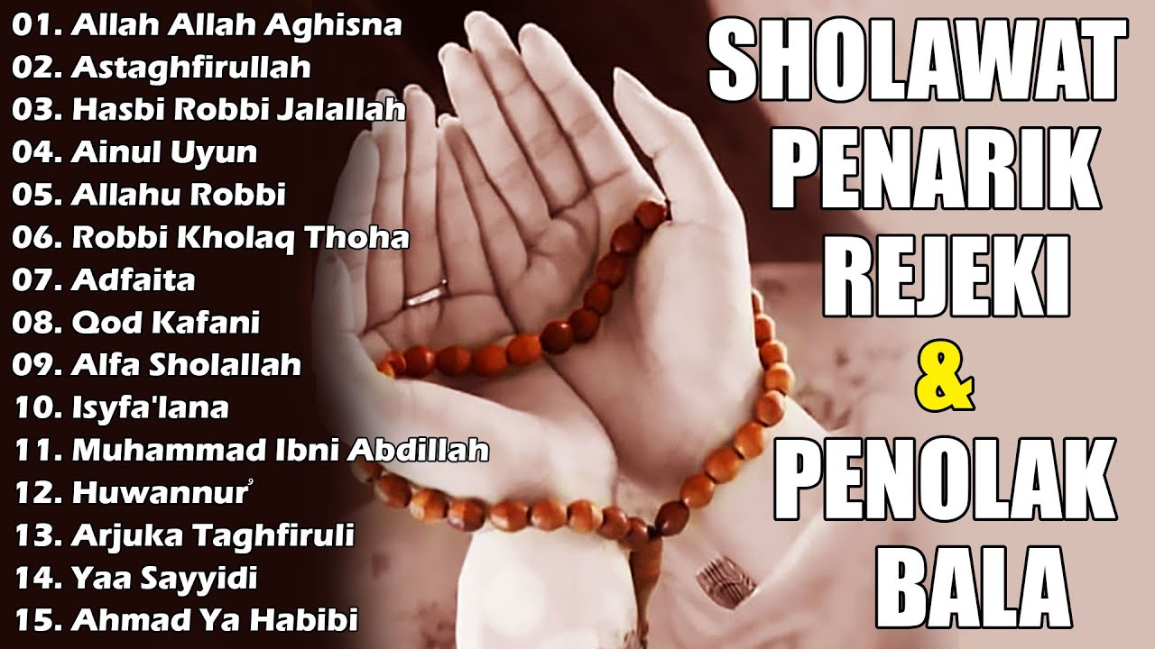 SHOLAWAT JIBRIL PEMBUKA PINTU REZEKI || Allah Allah Aghisna, Astaghfirullah