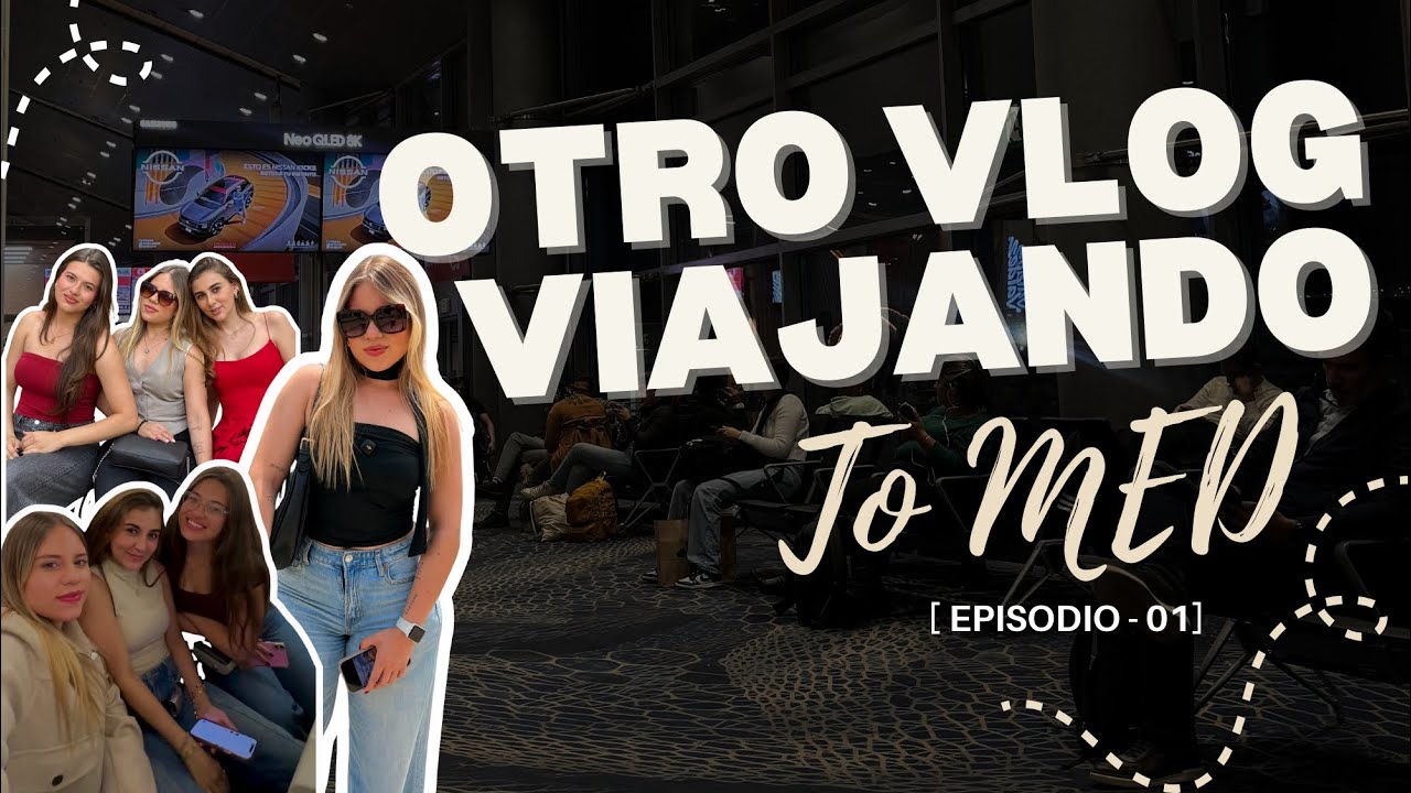 Otro vlog viajando, pero esta vez rumbo a Medellín con mis amigas