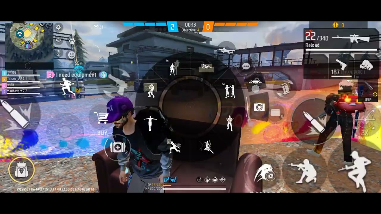 My BR AND CS gameplay holi beat carnival event #freefire #new #gameplay #video 
