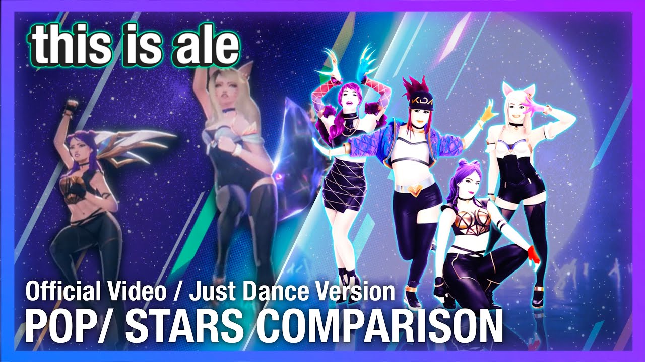 Just Dance 2022: POP/STARS Comparison - Official Video VS Just Dance Version