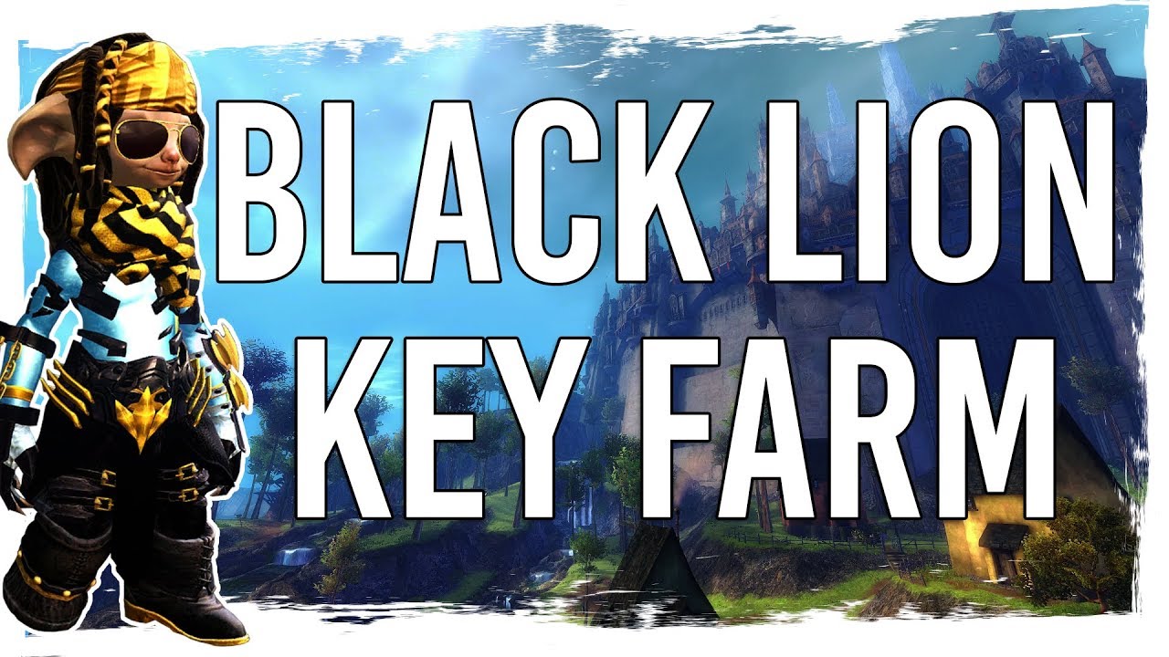 Guild Wars 2 - Black Lion Key Farm - Fairly Optimised and Maybe the Fastest :-P