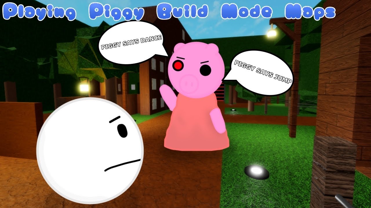 Playing Piggy Build Mode Maps!