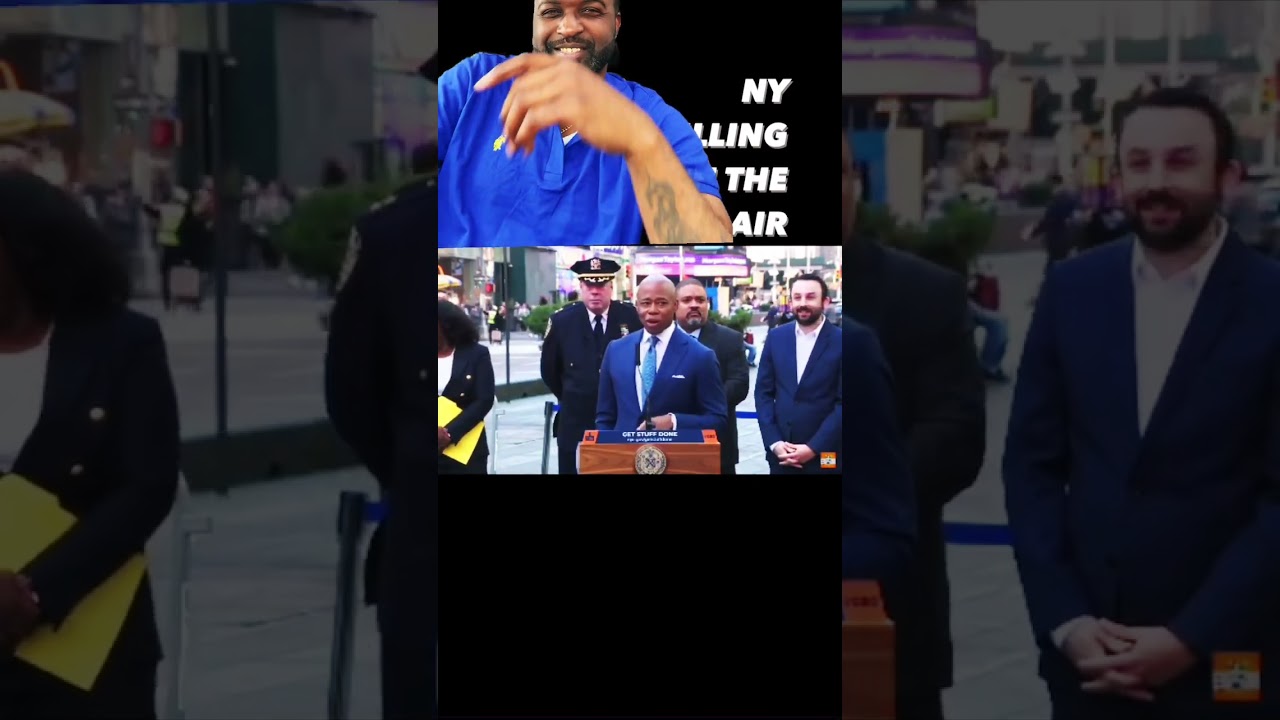 New York mayor laughs about weed. #mayor #NYC