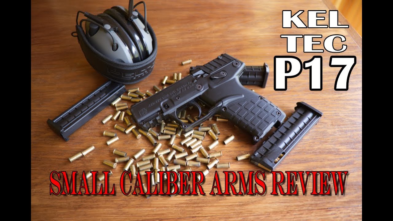 KelTec P17 direct blowback semi auto .22 pistol