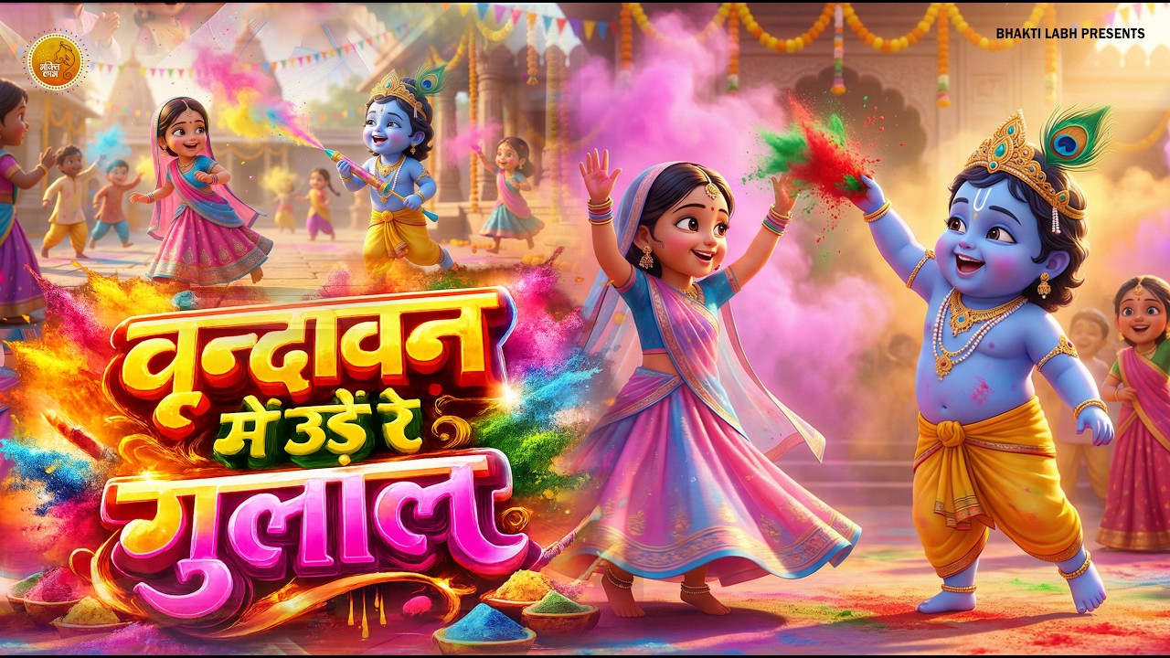 Vrindavan Mein Ude Re Gulal - वृन्दावन में उड़े रे गुलाल कह दो राधा रानी से | Holi Bhajan #ho