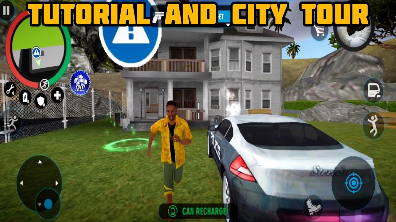 Tutorial and City Tour in Real Gangster Crime New Version 5.9.0