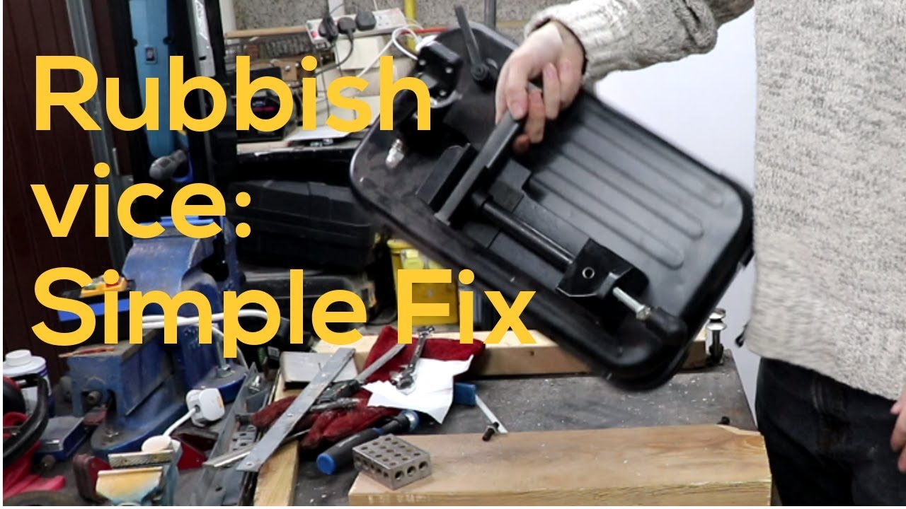 Rubbish vice - Simple Fix - Aldi workzone bandsaw