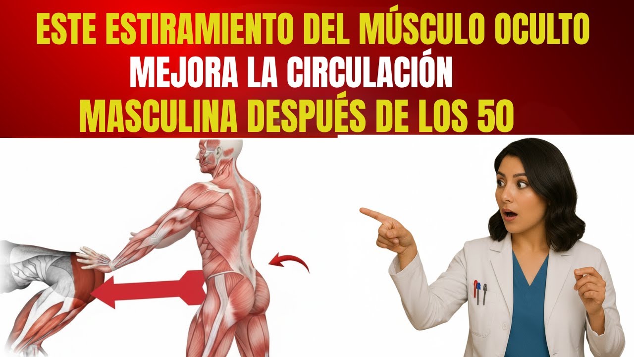 URÓLOGA revela “El Músculo Oculto”: Estíralo 1 minuto para erecciones firmes | Salud masculina