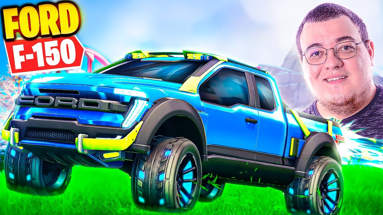 RECEBI ANTES O NOVO FORD F-150 NO FORTNITE! 😱🔥 INSPIRADO EM CAÇA AMERICANO!