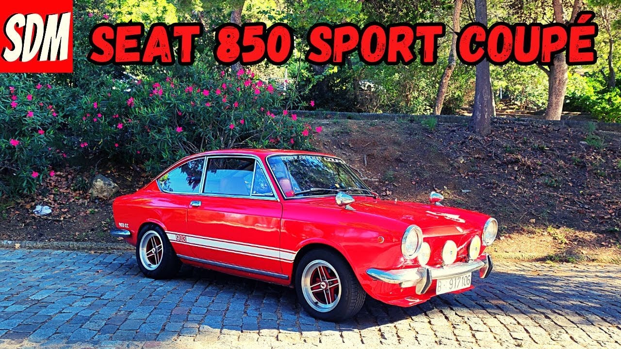 Seat 850 Sport Coupé: Probamos a fondo este Deportivo Clásico de Leyenda ¡Pura Nostalgia!