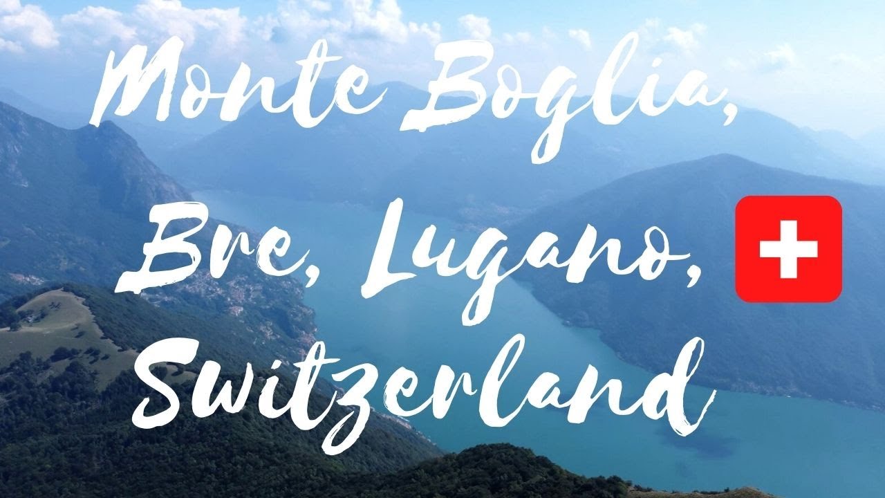 ⛰️ Monte Boglia, Bre, Lugano, Ticino, Switzerland Drone Flight | World from Above