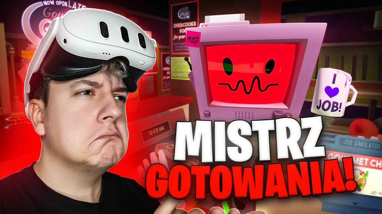 ZOSTAŁEM NOWYM KSIĄŻULEM?! | Job Simulator VR