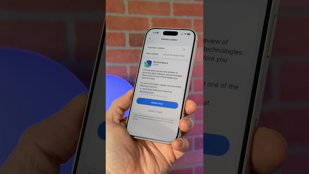 Apple has released iOS 26.4 beta 4 to developers with a few surprises!