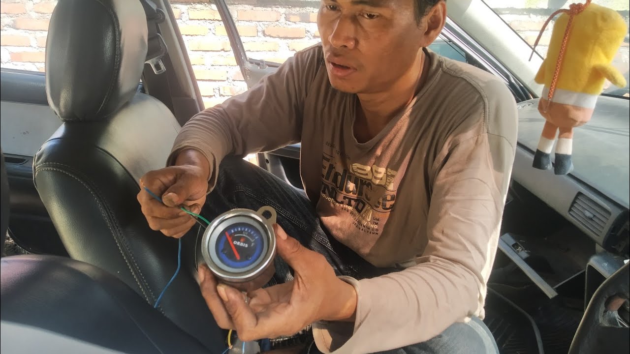 Pasang Amper Bensin custom,Mudah anti Ribet... di semua Mobil salah satunya Mazda 323 interplay.
