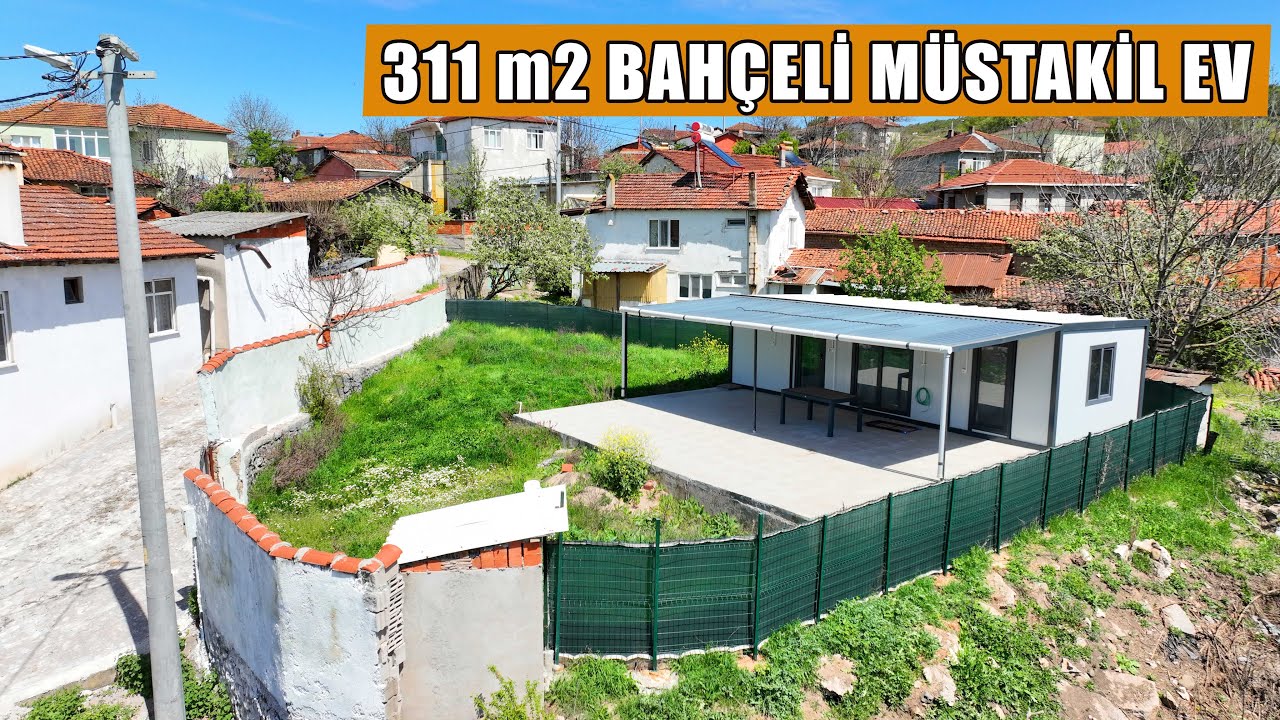 1866- BALYA'NIN EN G&Uuml;ZEL K&Ouml;Y&Uuml;NDE 311 M2 BAH&Ccedil;ELİ M&Uuml;STAKİL EV