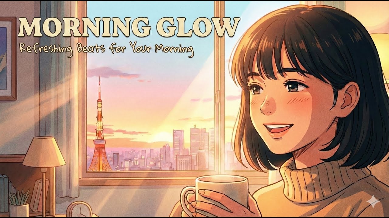 爽やかな一日の始まりに。心を整えるリラックス＆作業用BGM - Morning Glow Beats เริ่มต้นวันใหม่อย่างสดใส เพลงฟังสบายช่วยผ่อนคลาย