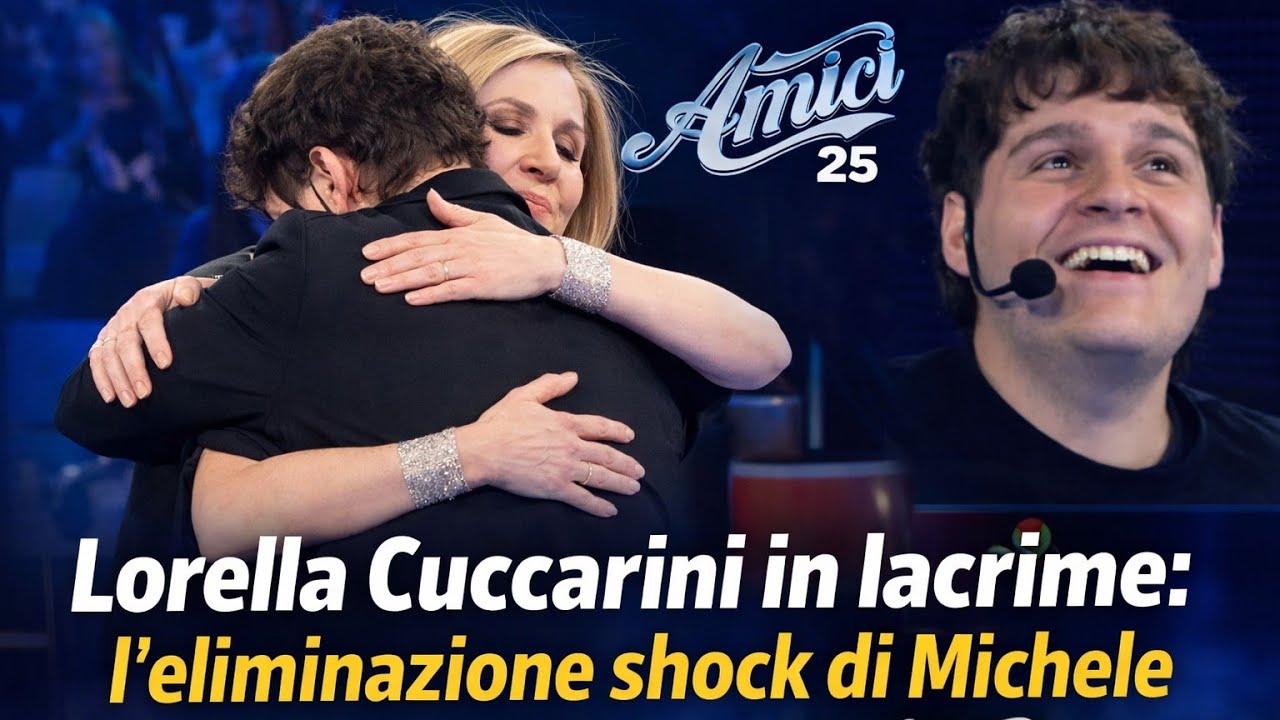Amici 25, lacrime : Lorella Cuccarini crolla dopo l&rsquo;uscita di Michele 
