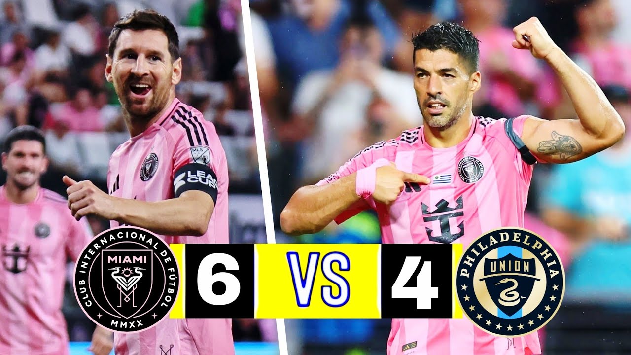 Messi and Suarez Magic | Hatrick Goals | Inter miami vs Philadelphia | Extended Highlights