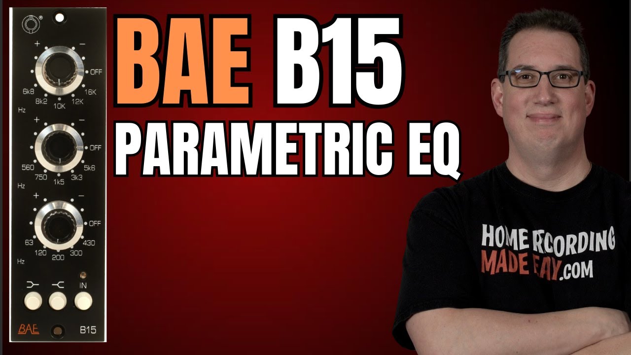 BAE B15 Parametric EQ | 500 Series Hardware EQ
