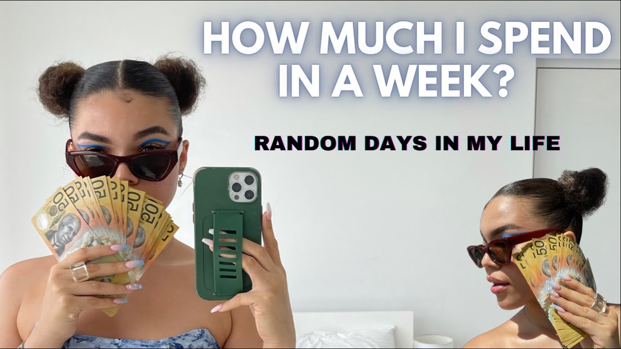 How Much I spend In a Week // Random Days In My Life Vlog