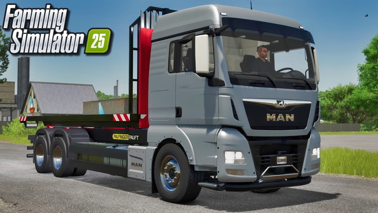 Mod Preview - MAN TGX Hooklift & IT RUNNER 2623 HD Pack (by Weekend Farmers) | Farming Simulator 25