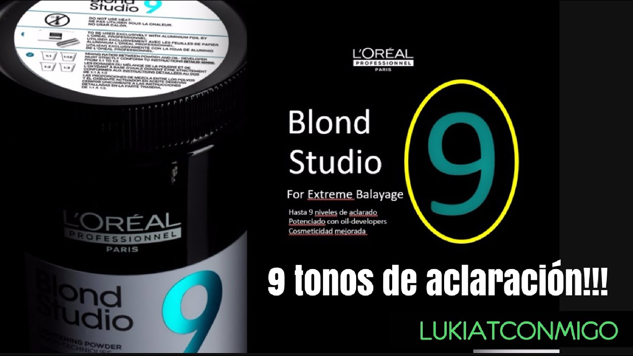 probamos el nuevo loreal Blond studio 9 multi-techniques balayage extremo 2021