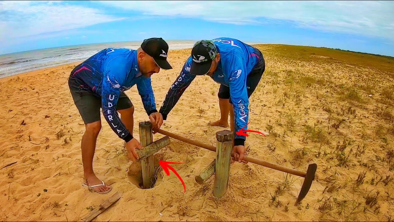 VOC&Ecirc; PENSA QUE J&Aacute; VIU DE TUDO NA PESCARIA??? S&Oacute; VENDO PARA ACREDITAR!!! Pesca de Praia.