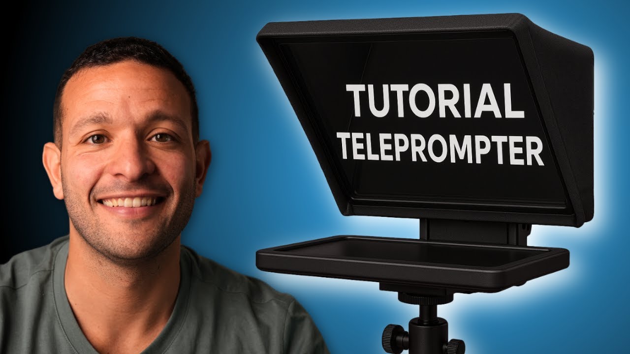 Cómo usar el TELEPROMPTER para grabar 10 veces más rápido