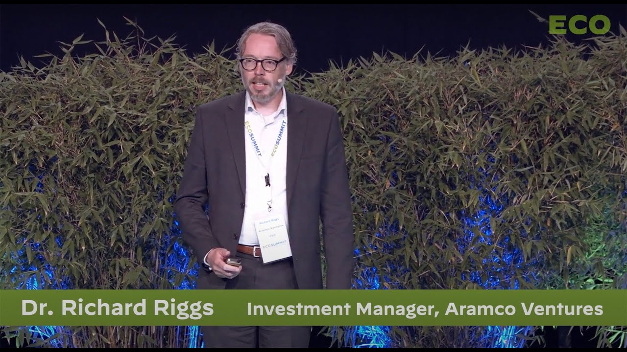 Richard Riggs pitches Aramco Ventures