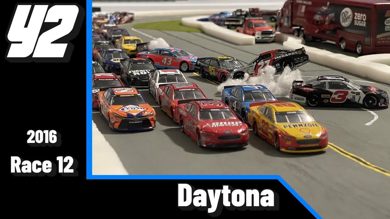YCS2 Race 12 Daytona | NASCAR Stop Motion