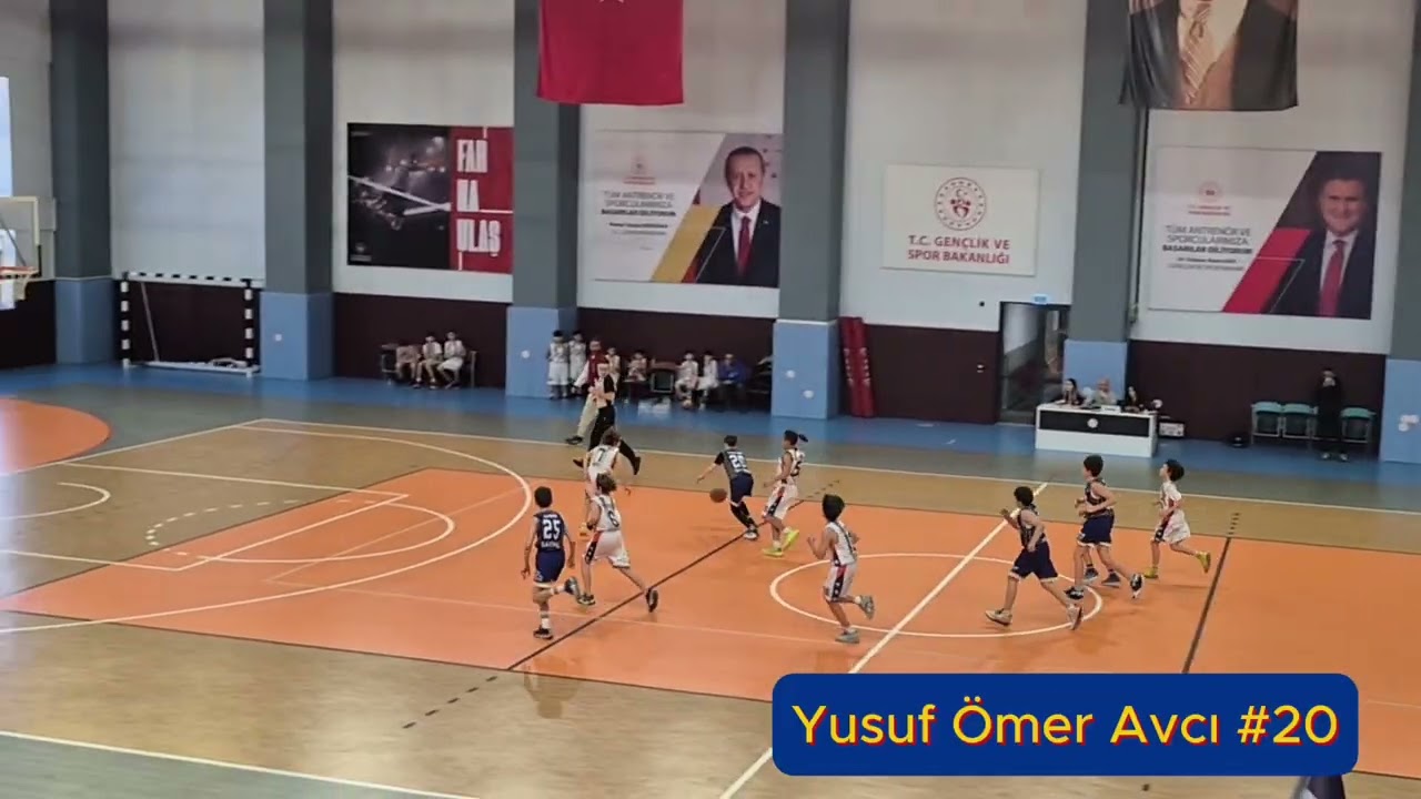 Salihli Çağ Basketbol U12 2. Maç - Çağ Basketbol v Cesur Yıldızlar -Maçtan Görüntüler