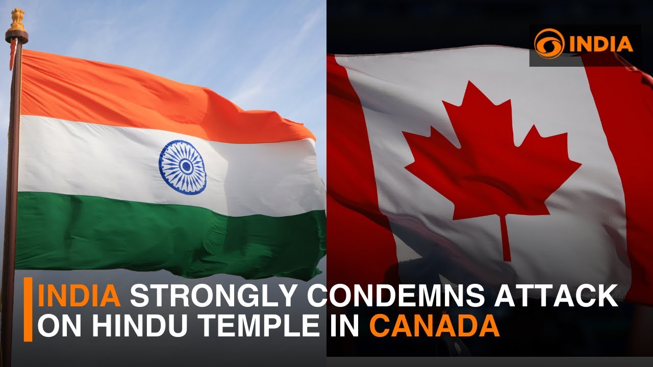 India strongly condemns attack on Hindu temple in Canada | DD India