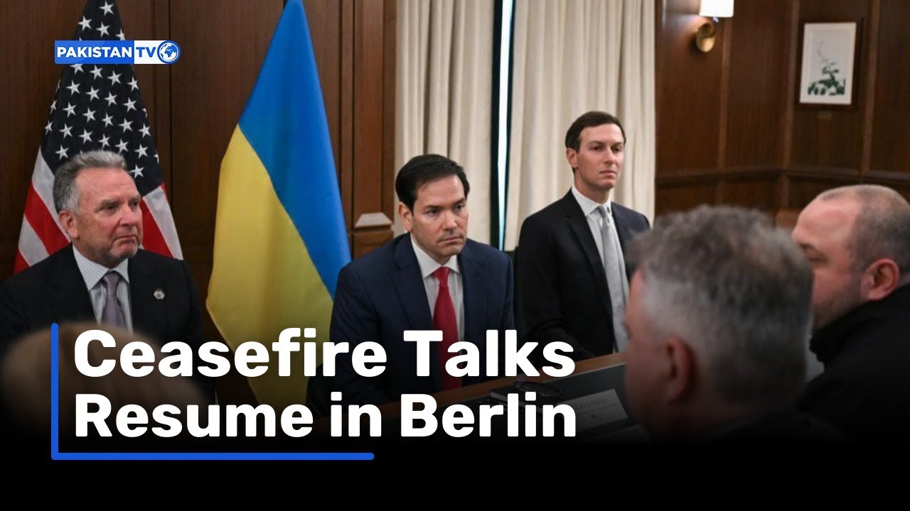 США, Украина и Германия продолжают переговоры о прекращении огня в Берлине; на них примет участие...