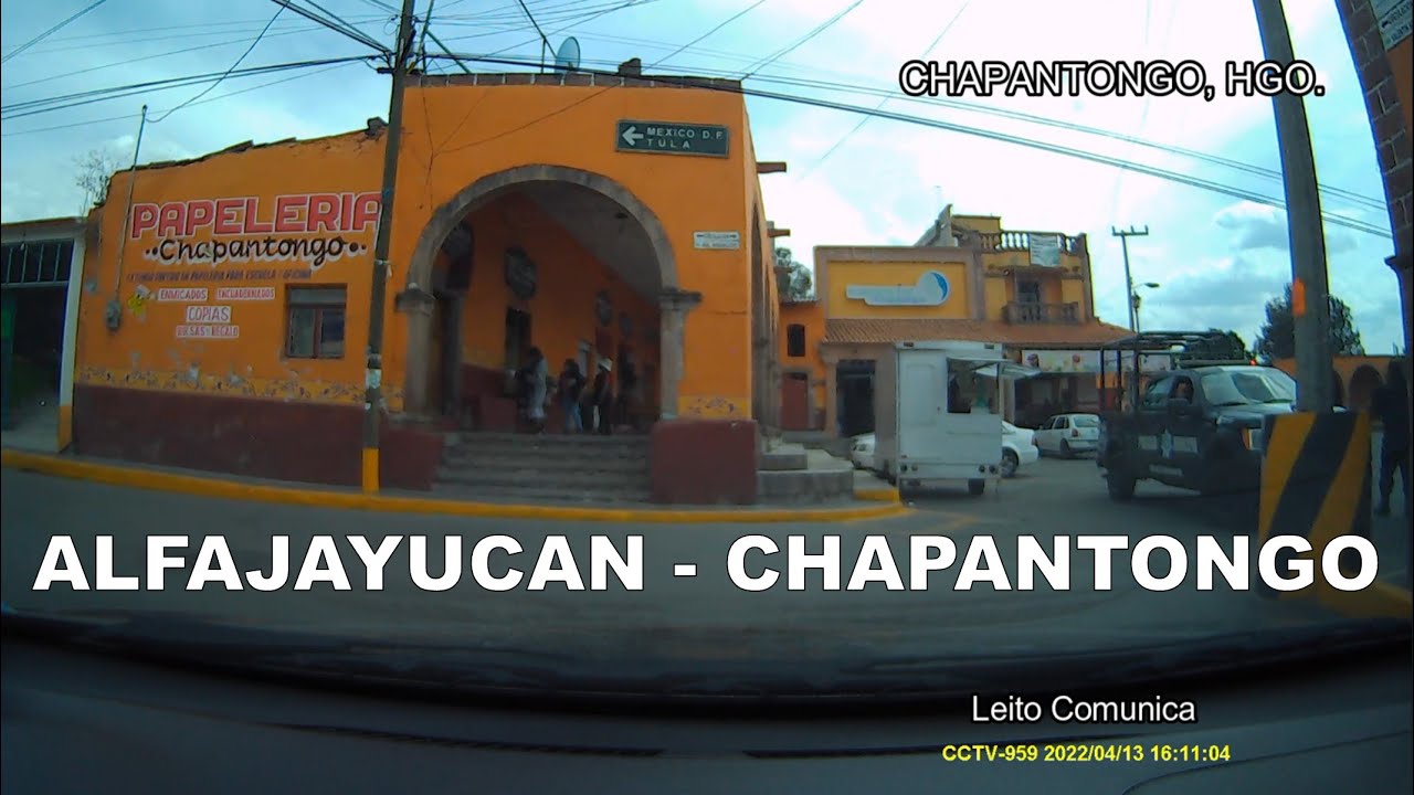 Alfayajucan - Chapantongo | Valle del Mezquital | Carretera Estatal en Hidalgo