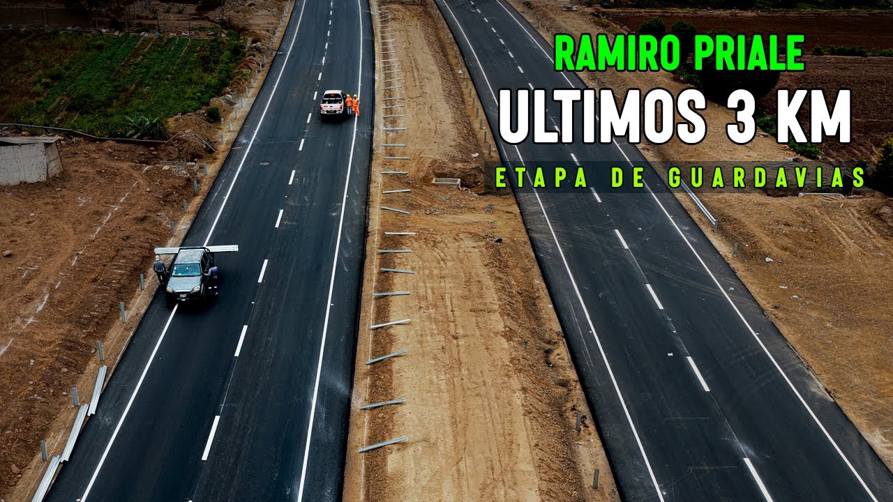 Última parte de la Ramiro Prialé | Avances, señalización y futuro.