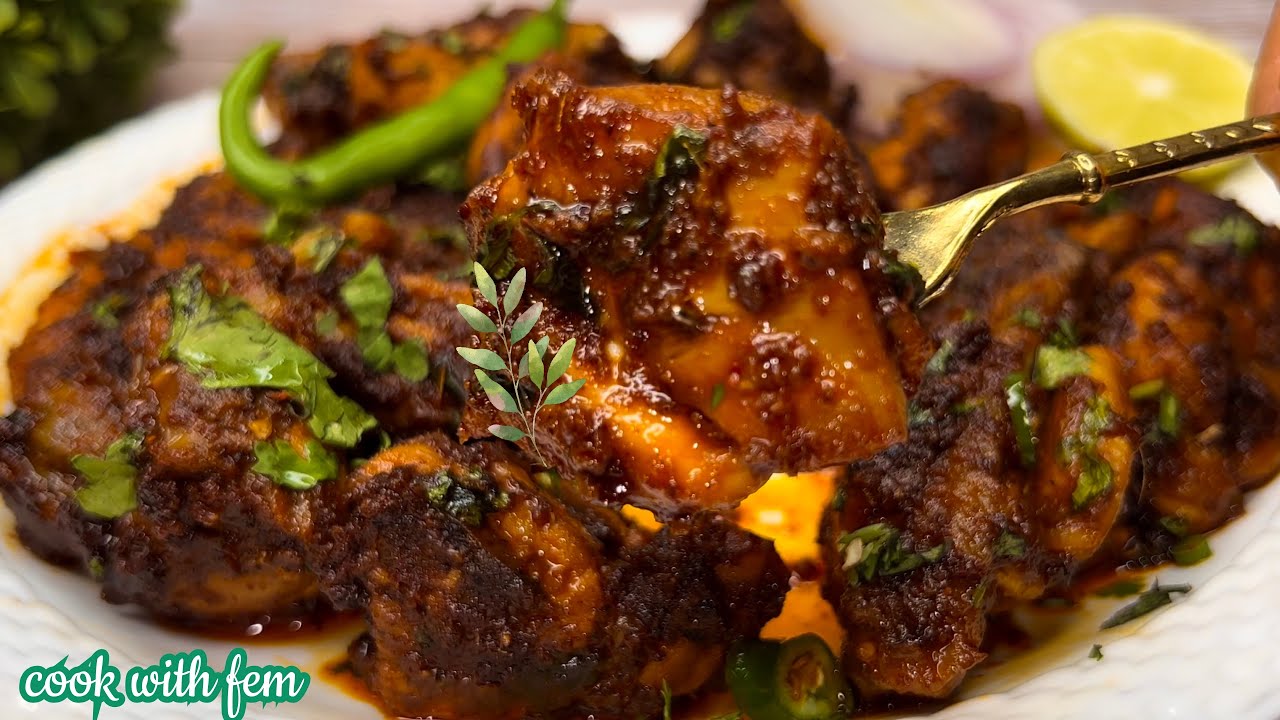 Juicy Chatpata CHICKEN FRY - Roasted & Fried Chicken Ki Best Recipe - Melts In Your Mouth-Spicy 🌶