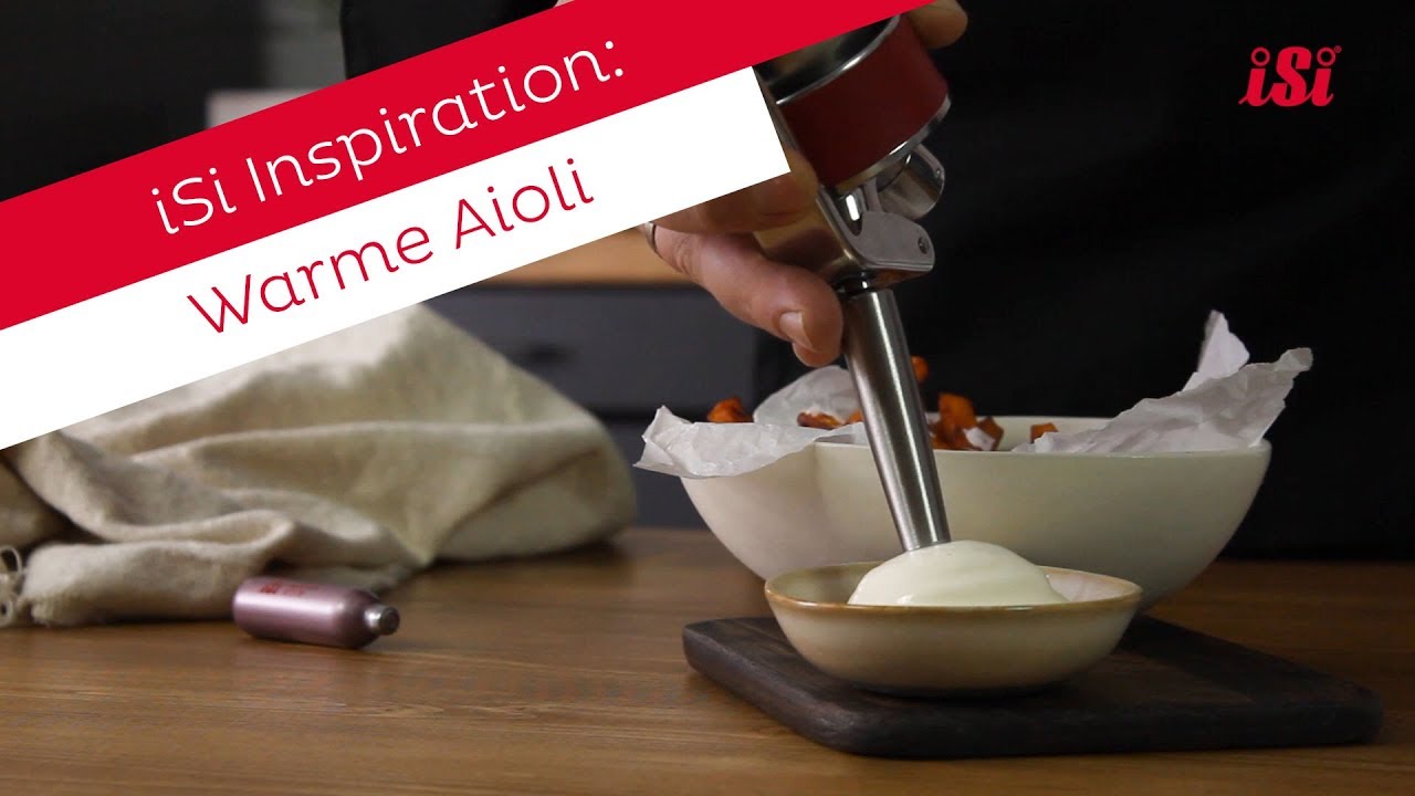 iSi Inspiration: Warme Aioli