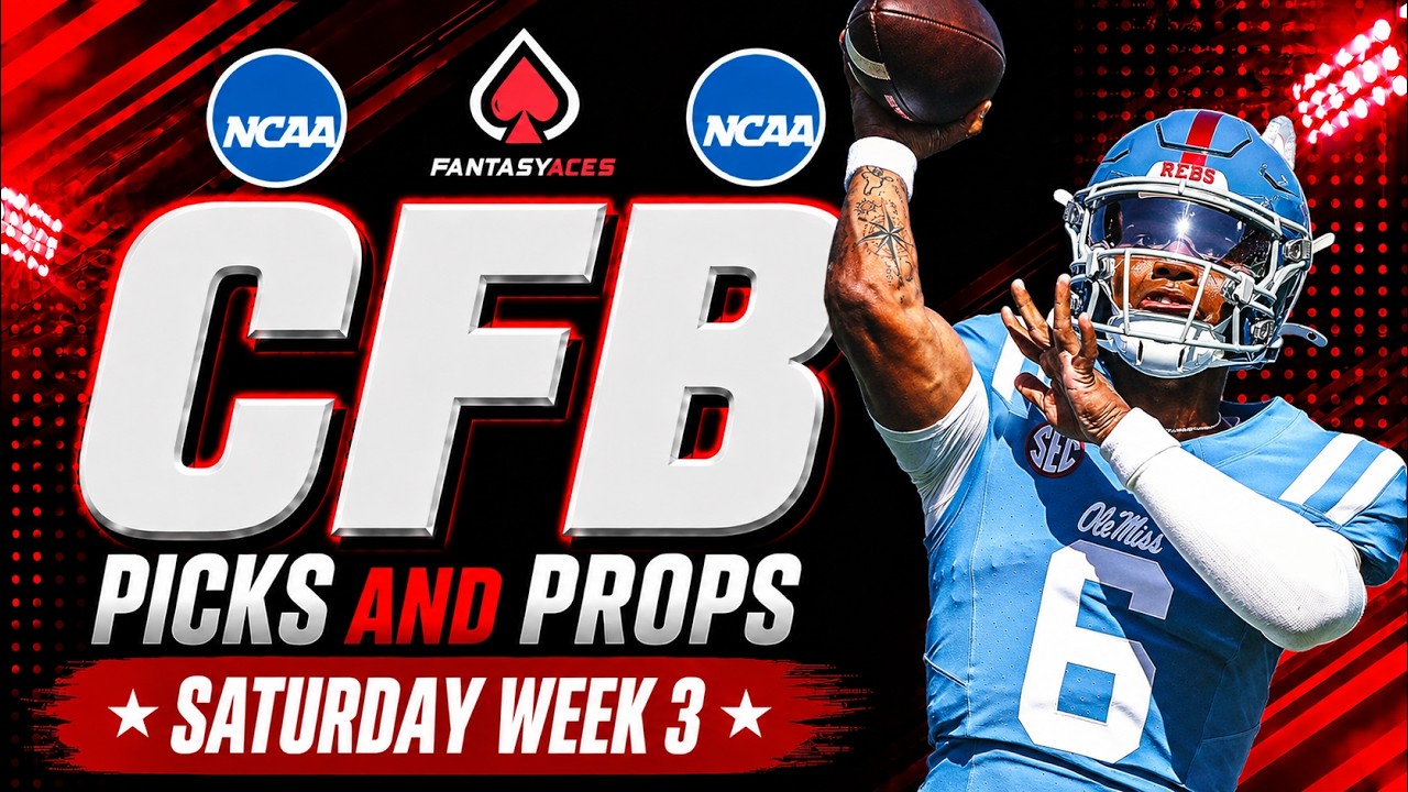 11-1 Run! Best CFB Picks & Bets for Saturday 9/19 | Week 3