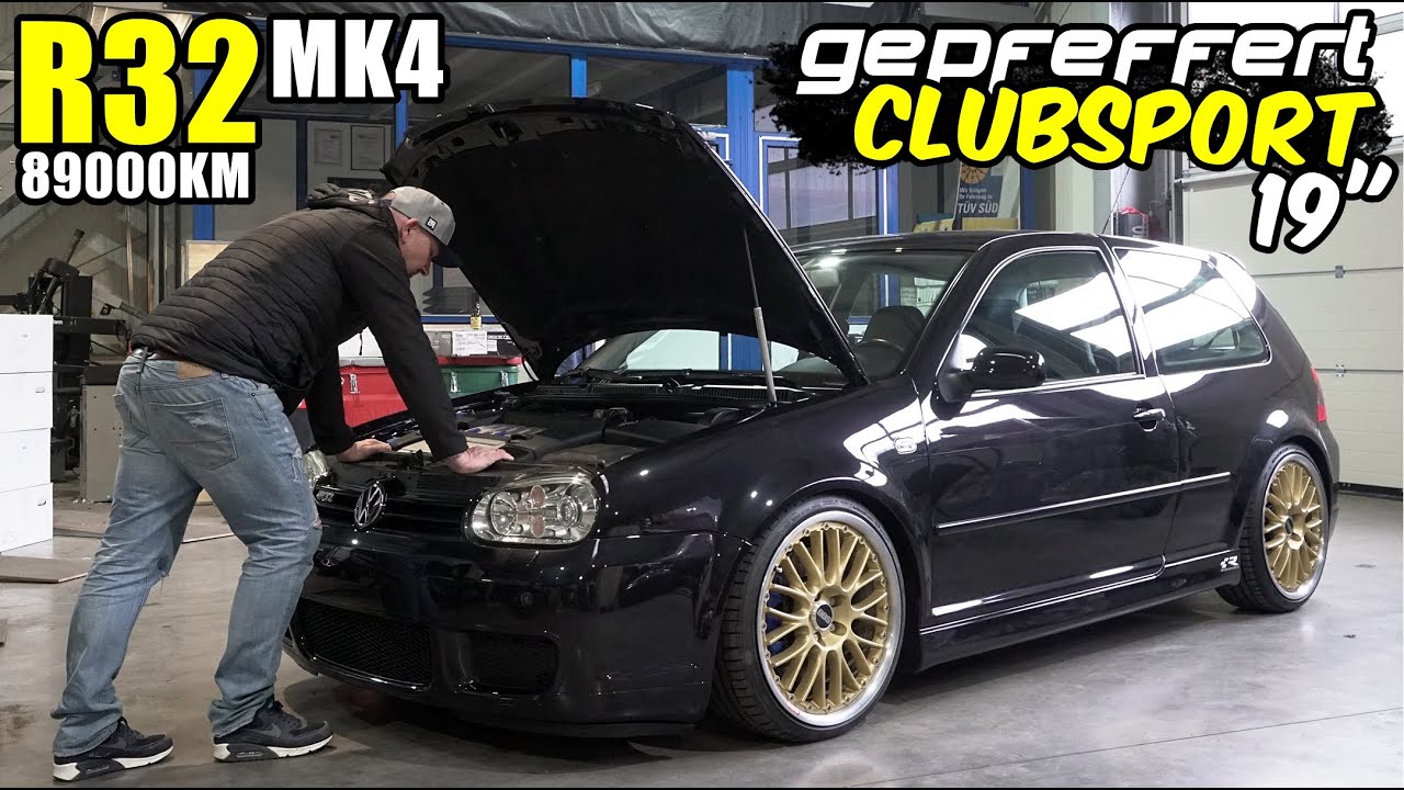 GOLF 4 R32 mit gepfeffert V3 Clubsport & 19