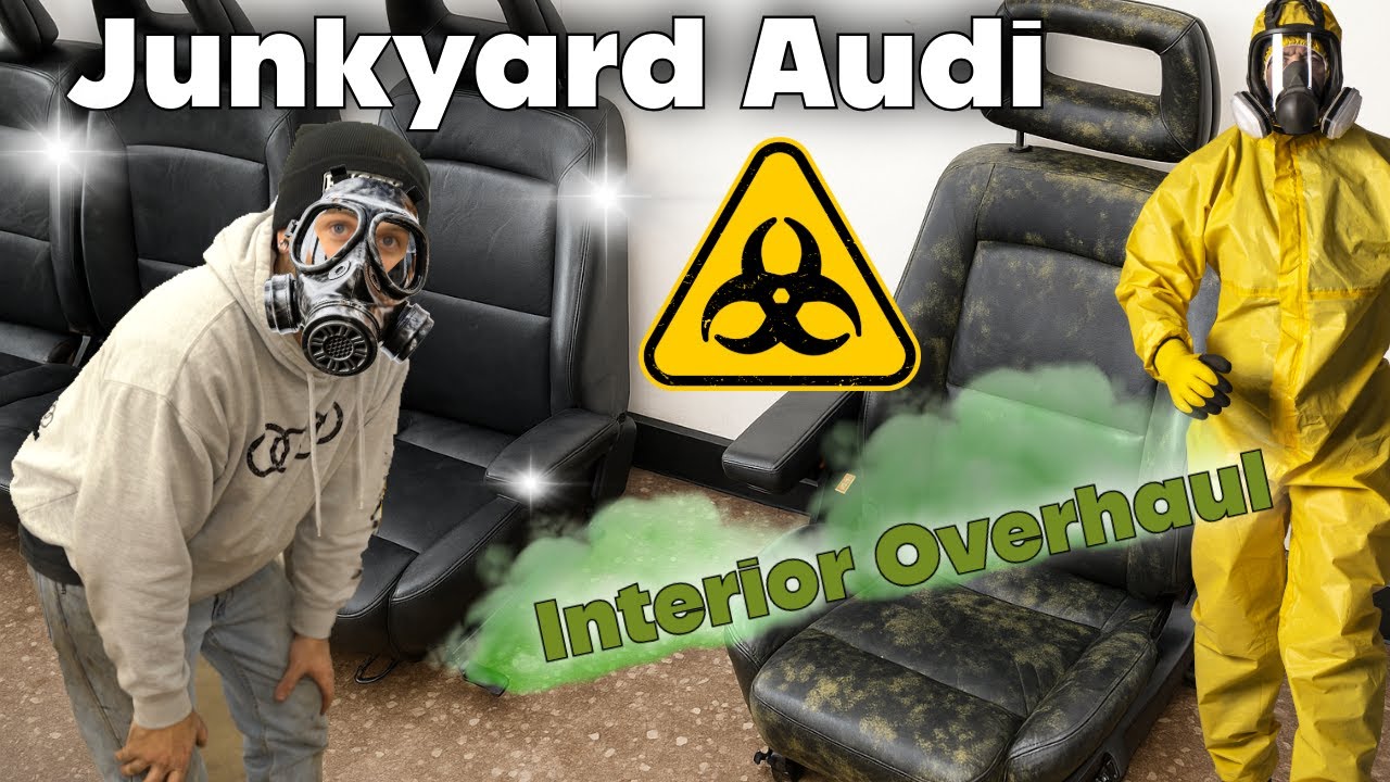 Я купил Audi на свалке... А потом сделал салон совершенно новым!