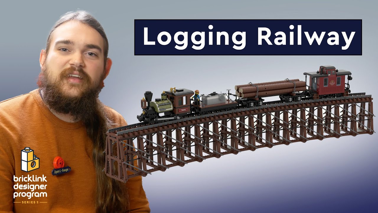 BrickLink Designer Program Series 2: Logging Railway by ties25