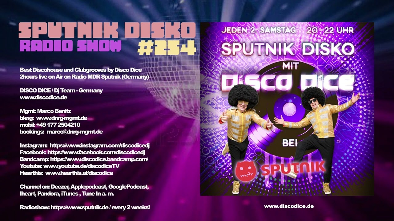 Sputnik Disko #255 live OnAir by Radio MDR Sputnik
