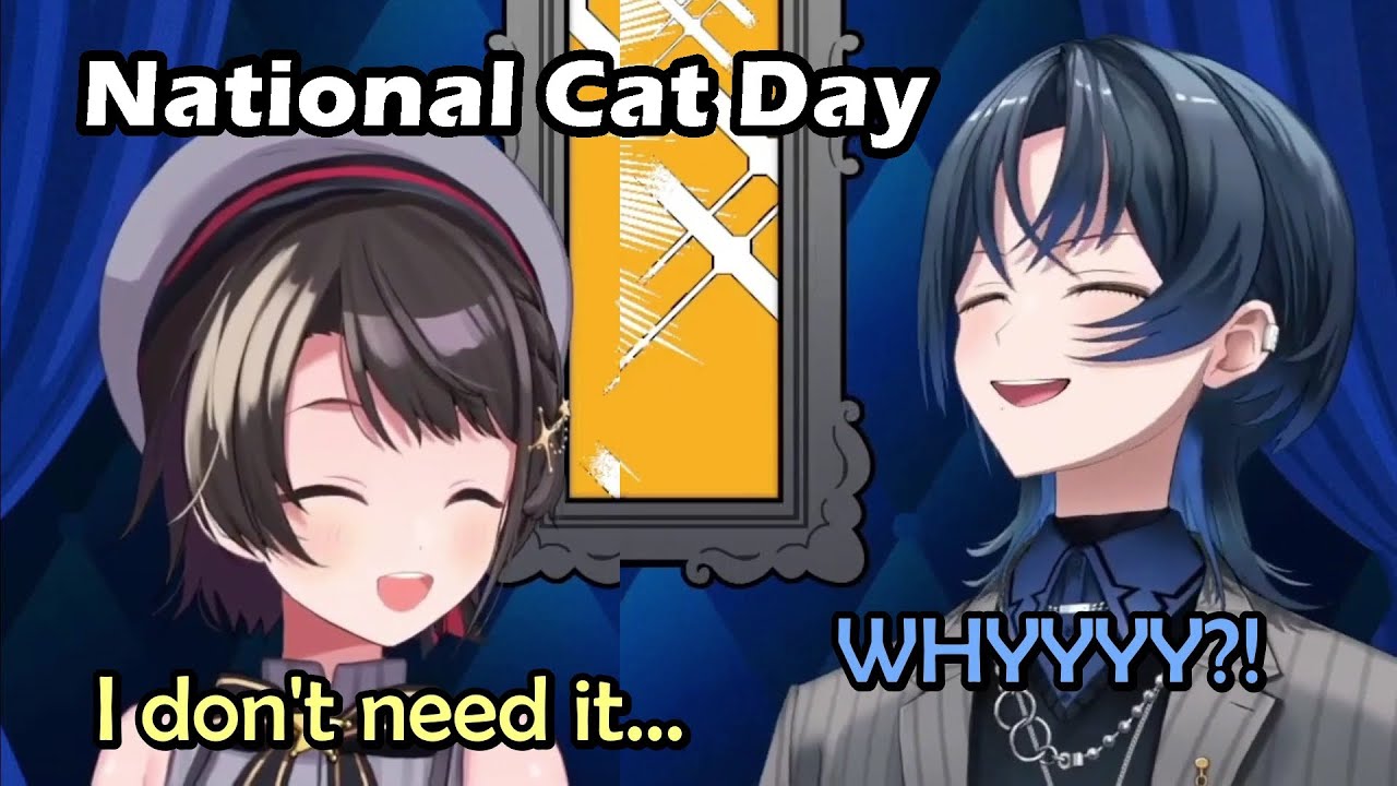 Subaru Having Fun With Ao-kun's Request For Japan's National Cat Days 【Hololive English Sub】