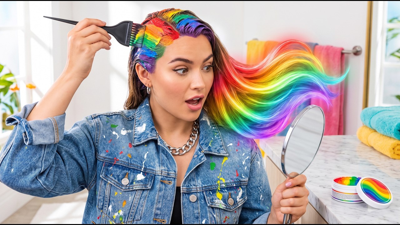 Полное преображение! 💄 Преображение своими руками, уровень профессионала