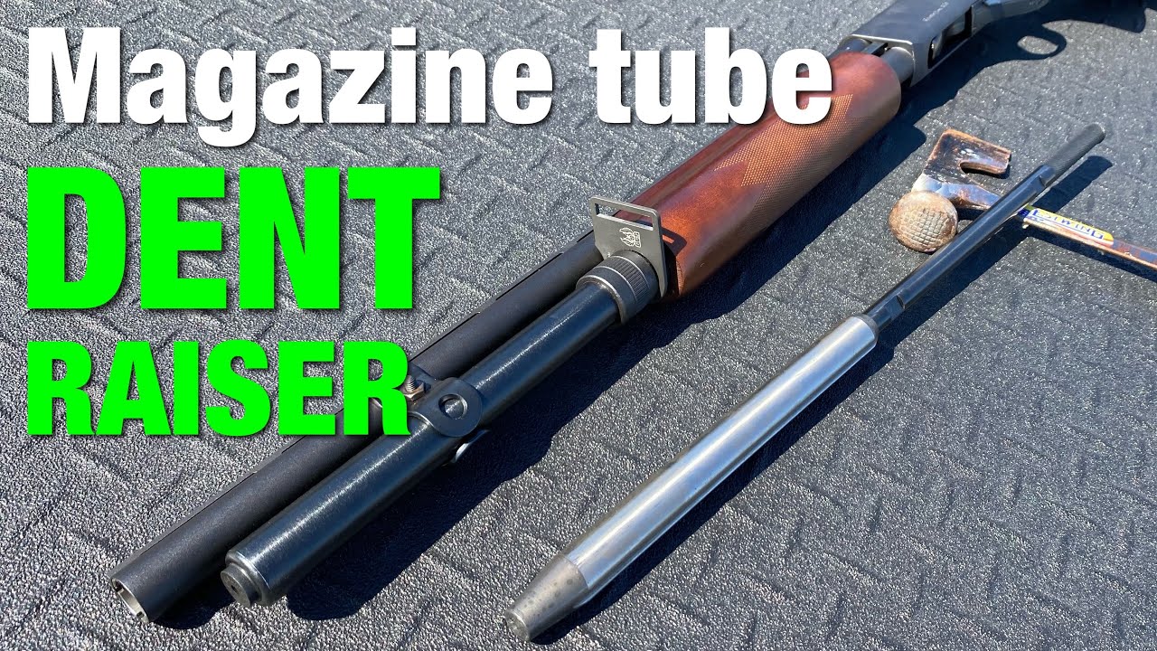 Remove mag tube dimples without wrecking your shotgun
