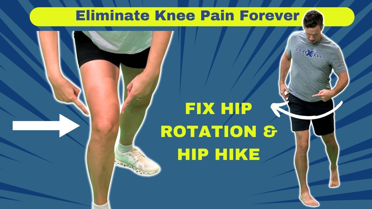 Fix Knee Pain Permanently: Master Hip Rotation & Stop Hip Hike (Meniscus Repair Recovery)