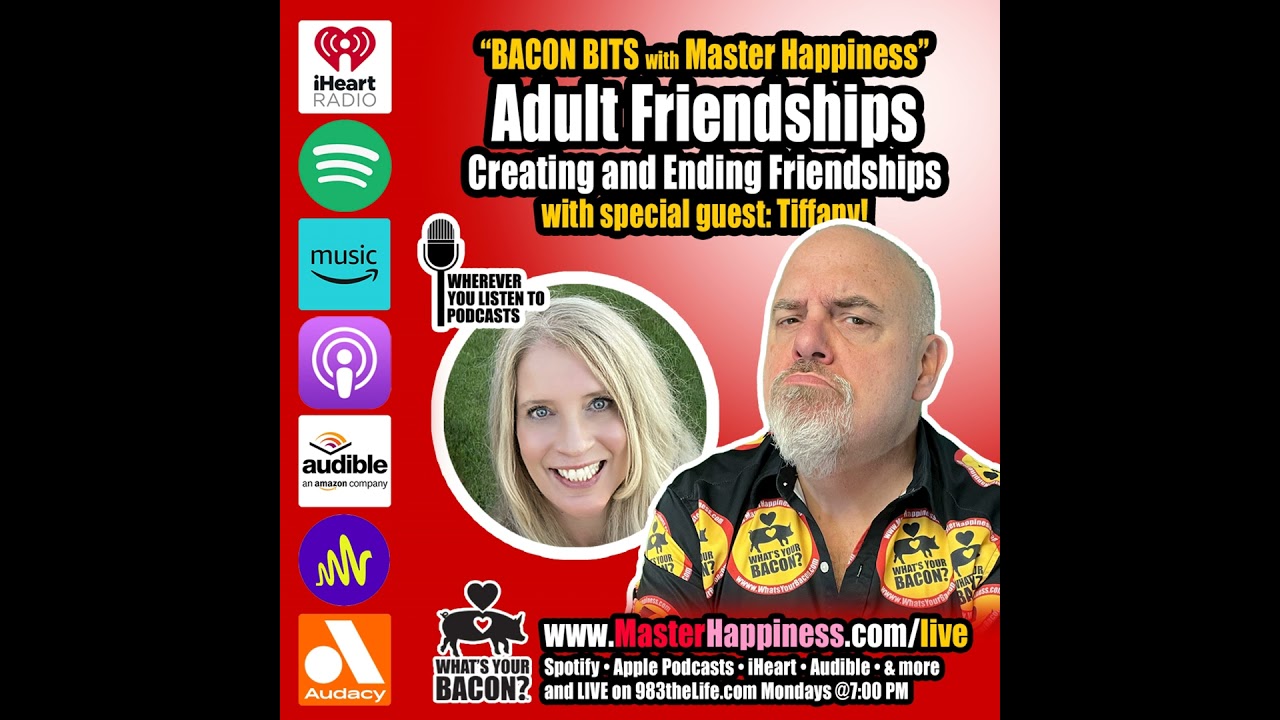 Adult Friendships, making and ending them.
